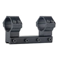 Focuhunter 30mm 25.4mm Aluminum Anodized Black Scope Mount 11mm Scope Sight Rings Tactical Telescopic Sight Riser Mount
