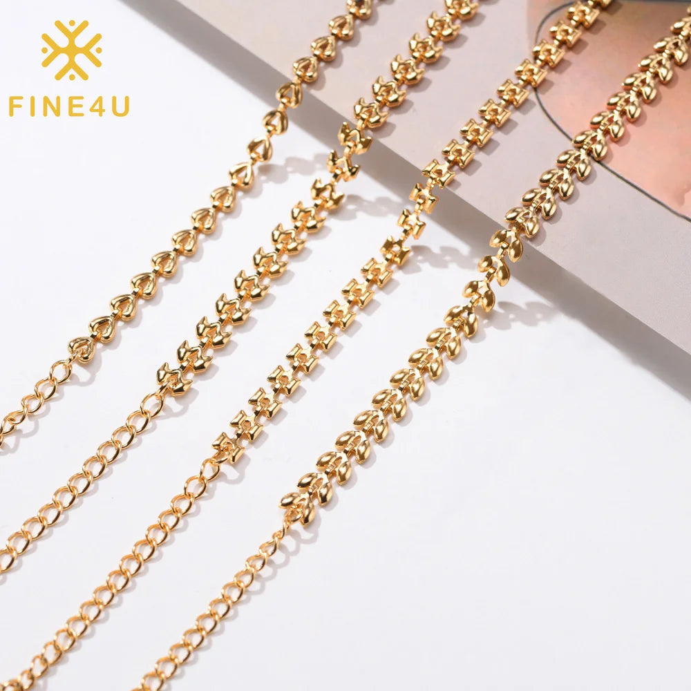 Fashion Stainless Steel Gold Bowknot Wheat Ear Bracelet and Necklace Nigeria Jewelry Sets Jewellery for Women