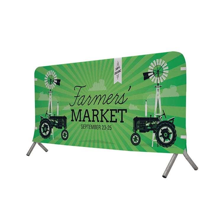 Road Advertising Wholesale Heavy Duty  Mesh Fencing Banner Crowd Control Barricade Cover