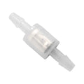 3/16" Spring Check Valve with Barb 4.7mm Plastic Valve Liquid Air Plastic Connector PP Material KH-CSPV3 DGOzone