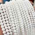 JC Crystal New Design Round 6mm 8mm Chalcedony Stone Beads Wholesale Gemstone Loose Chalcedony Beads for Bracelet