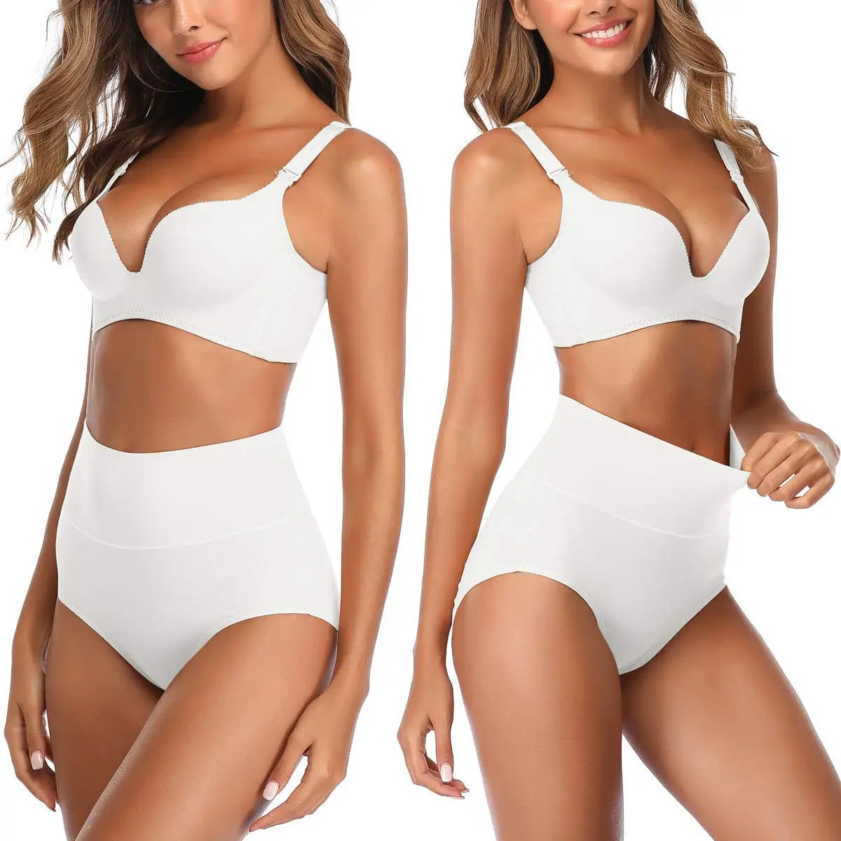 Wholesale 2025 Custom High Waisted Underwear Plus Size Cotton Women's Underwear Comfortable Seamless Breathable Underwear