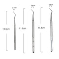 Stainless Steel Nail groove Scoop Nail Remover Foot Care Tool with Easy Operation for Removing Nail Seam Dirt