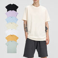 High Quality Heavyweight 280gsm 100 Cotton Oversized O-Neck Printed Embroidered Plain Tee Plus Size Mens Custom T Shirt