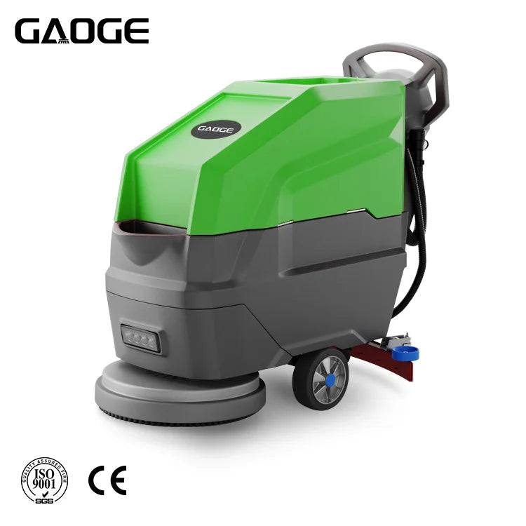 Gaoge F530X Cordless Walkbehind Floor Scrubber Machine Handheld Washer Brush Disc Factory Wholesale Brand New Cleaning Equipment