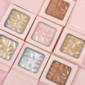 Mineral Waterproof Bronzer & Highlighters Pressed Powder Customizable Brand Makeup Palette with ODM Service for Anytime Use