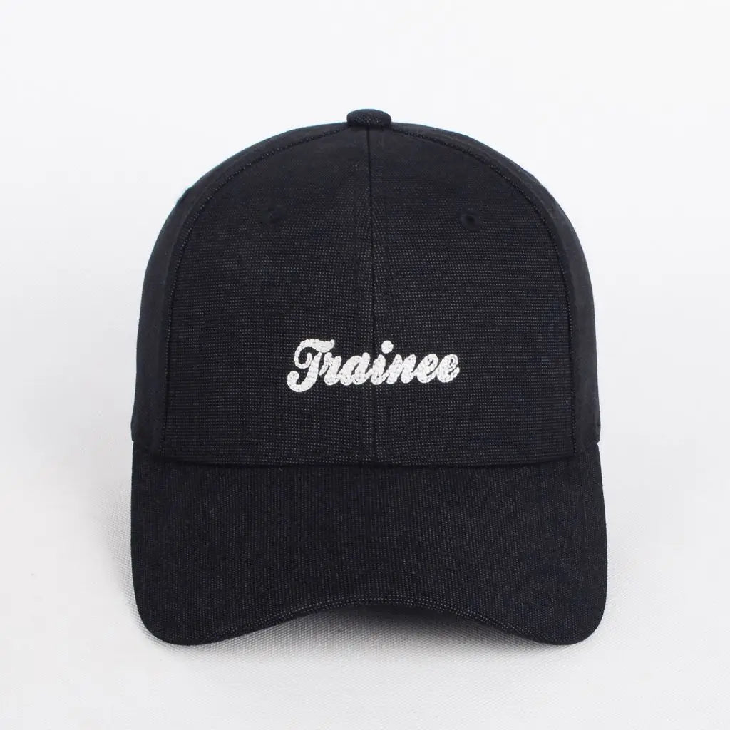 2024 Hot Selling Polyester Common Black Running Hat Customized Embroidery Logo Comfortable Sports Four Seasons