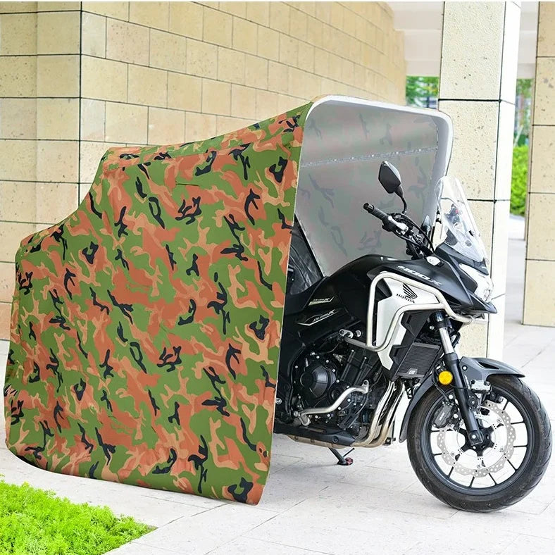 Motorcycle Shelter Shed Strong Frame Motorbike Garage Motorcycle Tent Cover Shelter Scooter Shelter