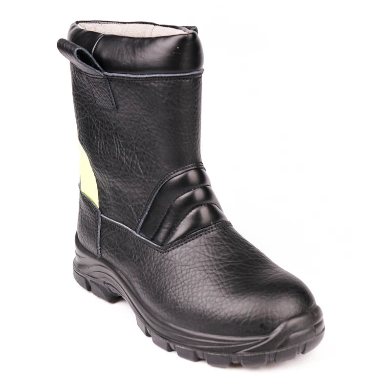Steel Industrial Anti-smashing Waterproof Boots Non-slip and Anti-static High Cut Security Boots for Workman