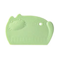 Plastic Dough Scraper Cutter with Measuring for Baking Kitchen-Eco-Friendly Round Shape Pastry Tool