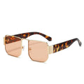 XY3238 Logo Custom Fashion Steampunk Sunglasses Men Metal square Frame Women Eyewear Vintage Shades Sunglasses