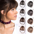 AU LONGFOR Hot Sale Fashion Ultra Natural 100% Real Human Hair Bangs for Women Hair Vendors