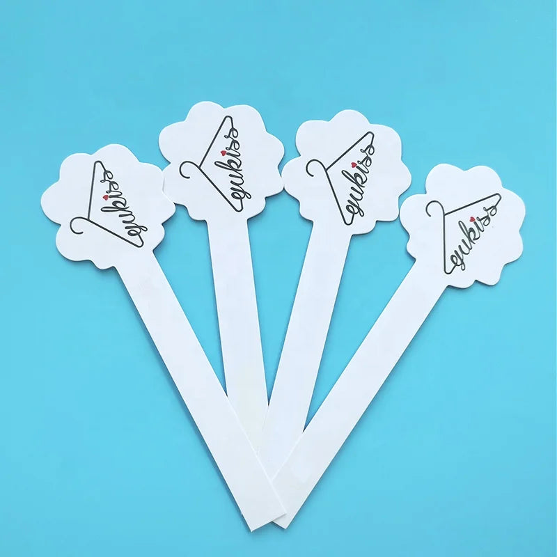 Custom Logo Printed Essential Oil Perfume Testing Paper Strips Personalized Fragrance Label Using Offset Cardboard Paper