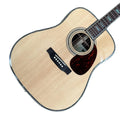 M-Brand Wholesale Acoustic Guitar Fingerboard Features EQ Technology Wood Color 4/4 Size 6 Steel Strings Maple Neck Glossy Body