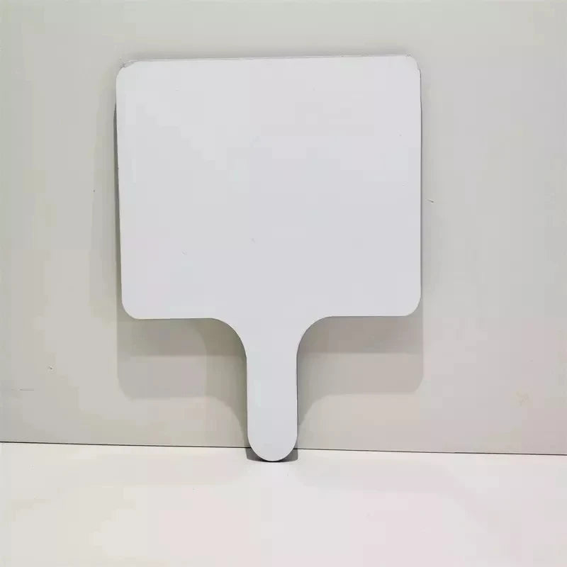 MDF Memorial Paddle Fans Wood Graduation Sublimation Paddle Fan Board Blanks