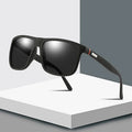 Custom Logo  Retro Men Women Oversized Square Polarized Sunglasses Fishing Driving Polarized Sunglasses Men