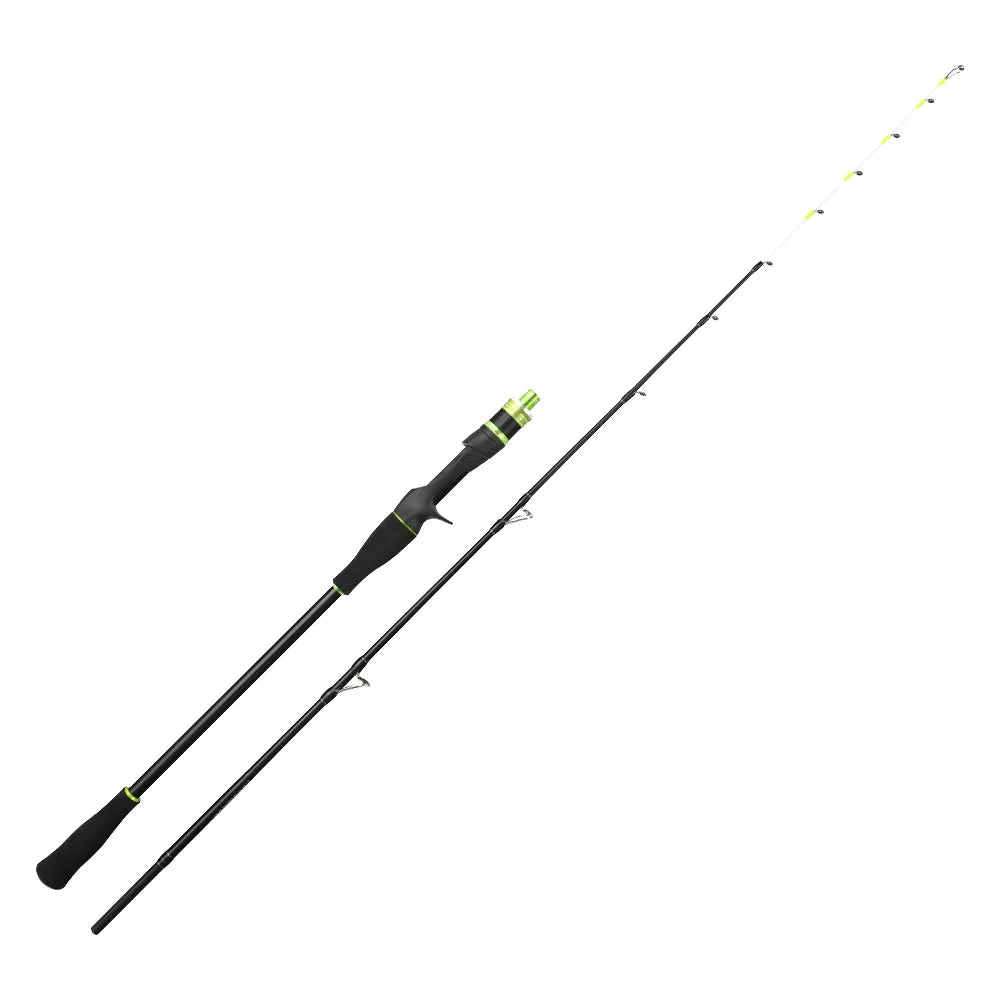 Octopus Sea Fishing Rod 1.5M Carbon Fishing Pole Jigging Rod 120 # Solid Casting Fishing Rod