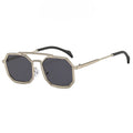 Designer Men's Metal Frame Sunglasses UV400 PC Frame Colored Lenses Unisex Luxury Brand