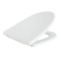 SU013 Eco-friendly Modern Top Lock Round Soft Close Toilet Seat Duroplast Lid for Hotel Use