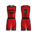 Professional 100% Polyester Short Printed Basketball Shirts Jerseys for Unisex Practice Custom Sports Uniforms Logo Options