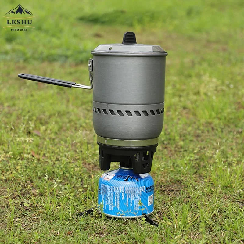 Hot Sale Four Seasons Portable Backpacking Mini Gas Aluminium Reactor Outdoor Integrated Picnic Stove