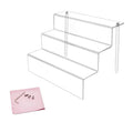 Customized Size Clear High Transparency Acrylic Riser Display Stand Shelf for Amiibo for Pops Figures by UMI