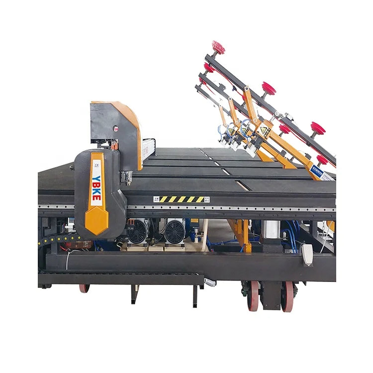 Full Automatic CNC Glass Cutting Machine High Precision Loading Breaking Table Integrated System