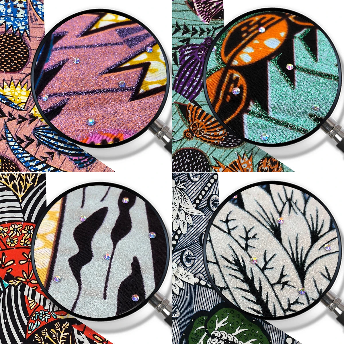Fashion Wholesale Real Wax Fabric 6 Yards Swallows Pattern Design Printing 100% Cotton Batik Fabrics for Women Sewing Garment