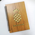 Pineapple Diaries Wooden Book Notebooks
