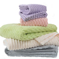 Coral Fleece Towel Bath Towel Gift Box With Portable Gift Set of 3 Pieces Hotel Towel