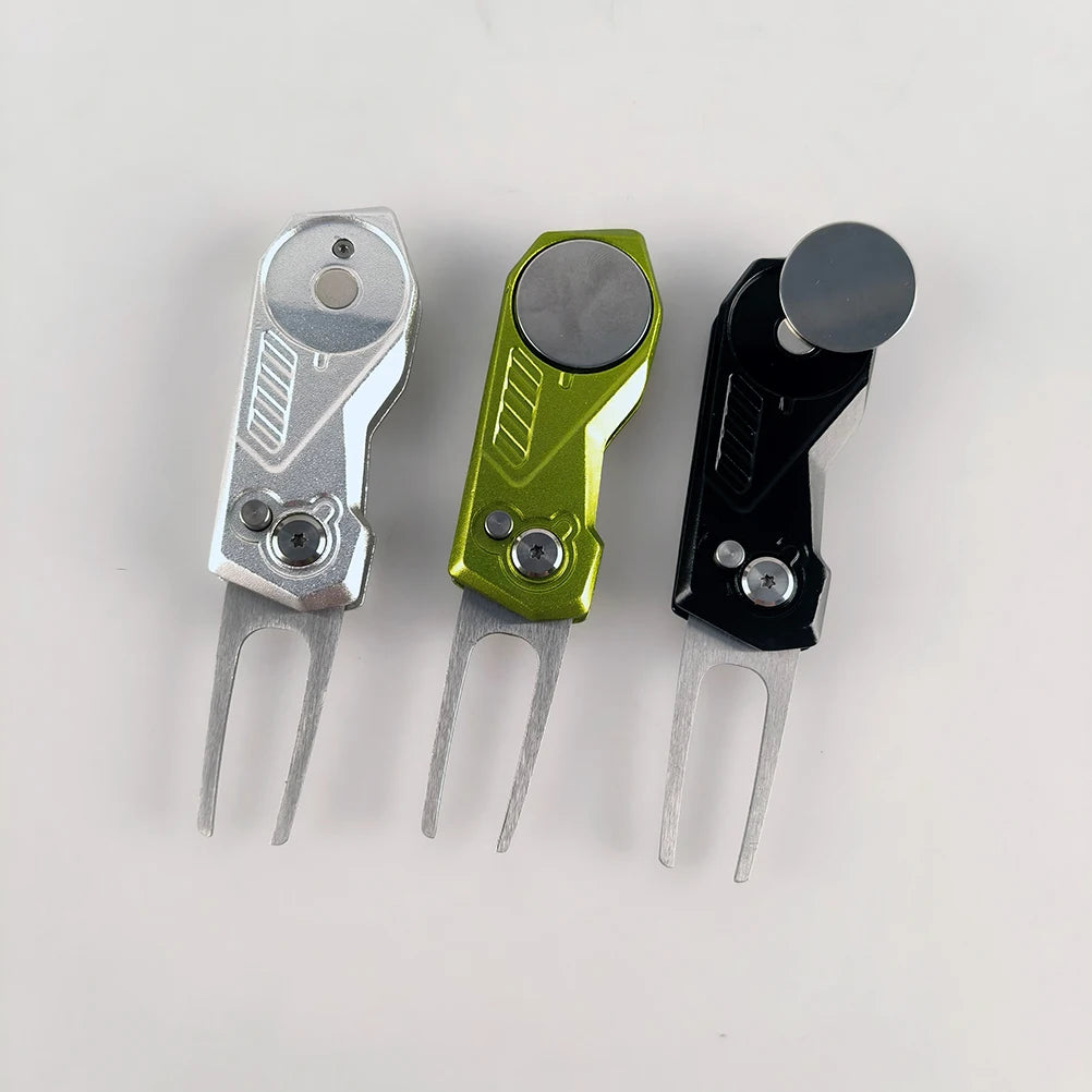 Wholesale Various Golf Divot Tool Custom Logo Golf Product Accessory Golf Repair Tool with Ball Maker
