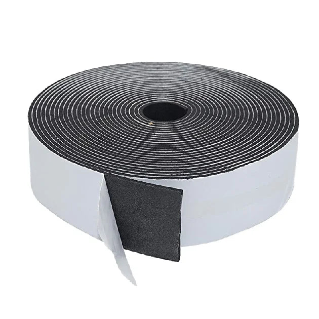 Fireproof Flame Retardant Black Foam Hook Adhesive Strong Cushioning Anti-slip EVA Double-sided Foam Tape