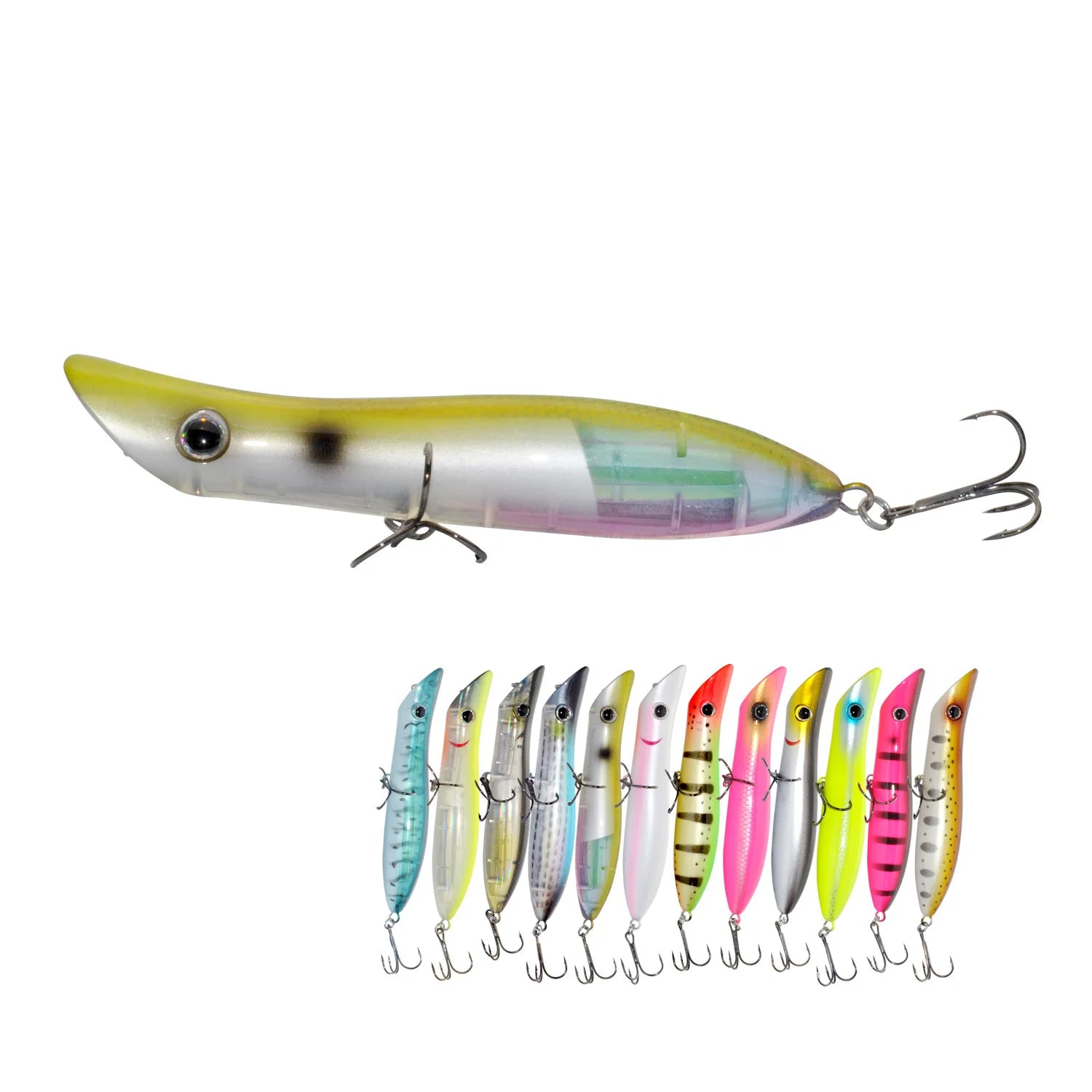 Sinking Pencil Fishing Lure 9.6cm12.2g Sinking Baits Long Casting Hard Lure for Fish Seabass ABS Plastic Stick Bait Lure