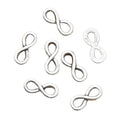 Charms Infinity Symbol Connectors 12x5mm Tibetan Silver Color Pendants Antique Jewelry Making DIY Handmade Craft