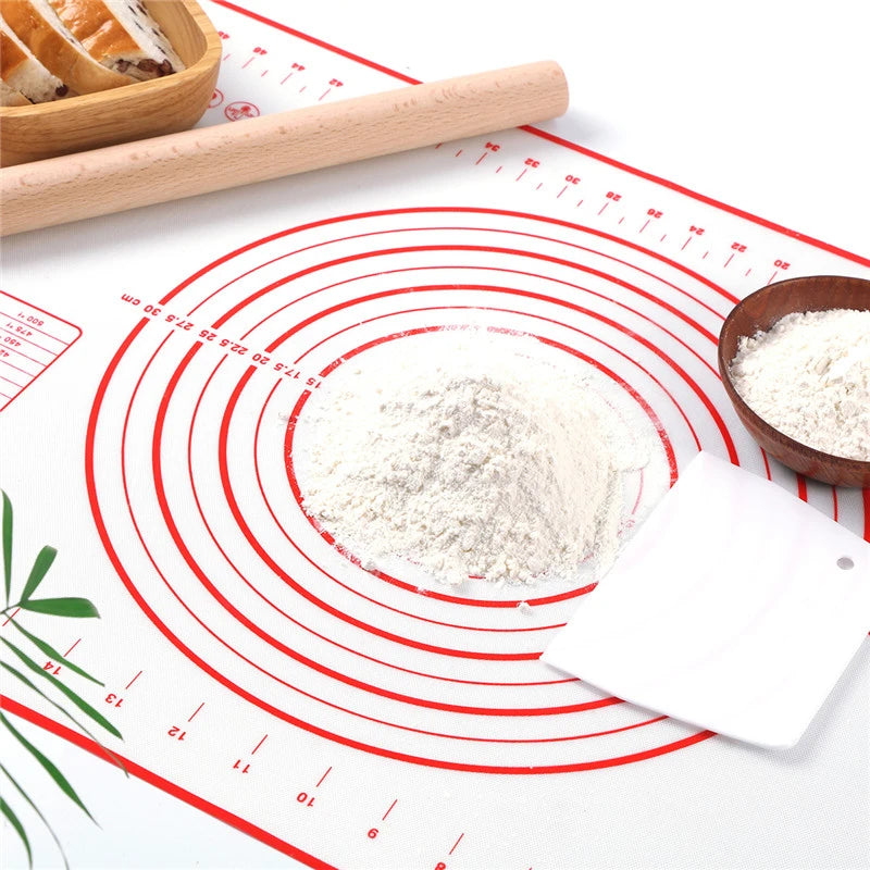 Non-Slip Extra Large Silicone Pastry Mat Non-Stick Heat Resistant Oven Liner Sheet Rolling Dough Mat Silicone Baking Mat