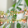 1Roll White Ink Shaped Tape Long Life Series European Vintage Decorative Backing Collage