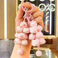 Hot Sale Cartoon Pig Keychain Kawaii Animal Doll Keyring Car Pendant Cute Little Pigs Key Chain
