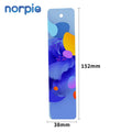 Metal Aluminum Bookmarks Gloss White Blank Sublimation Bookmarks Blank with Tassel
