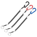 Custom Color Diving Coiled Lanyard Safety Tool Lanyard Fishing Pliers Carabiners