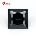 Wuzhou Lab Created Black Moissanite Diamond Princess Cut Moissanite