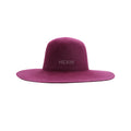 Wholesale Custom Rabbit Fur Felt Hat Wide Brim Hatbody Body Stiffness Ribbon Decoration for Party Fashionable Printed Pattern
