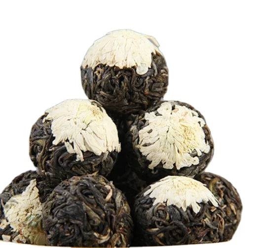 1000g Puer Chrysanthemum Tea New Handmade Chrysanthemum Flowers Mix with Puer Tea Balls for Sale