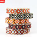Hot Sale Custom 25mm Polyester Jacquard Webbing New Musical Instrument Laced Clothing Featuring Woven Shoes Home Textile