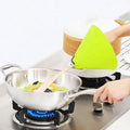 Kitchen Tools Cooking Stir-fry Anti Oil Splash Anti Burn Wood Spatula Protective Cover