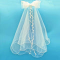 ShangHai Factory Sales of Simple Short Sheer Wedding Veils Combs White Ivory Bridal Veils Wedding Accessories