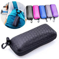 EVA Glasses Storage Box Eyewear Cases Cover Sunglasses Eyeglass Travel Case for Men Women Glasses Box With Lanyard Zipper Hook