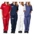High Quality Thin and Light Medical Scrubs Custom Straight Pants Doctor Nursing Unisex Hospital Scrubs Uniforms Sets for Women