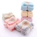 Wholesale Luxury Microfiber Bath Beach Towel Set Custom Size Color Striped Quick Dry Plush Bag Packed for Home Use