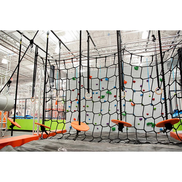 Hanlin Design Dreamland Playground Outdoor & Indoor Use Adventure Rope Courses Customized Components for Adults Kids Exercise