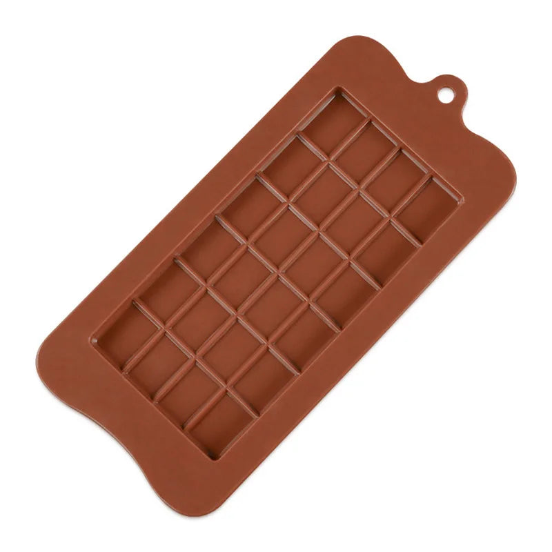 Hot Sale BPA Free  Break-Apart    Silicone Waffle Mold Chocolate Bar Mold